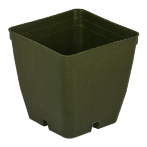 2 inch square plastic plant pots Elfe Plastik - McConkey Grower Products